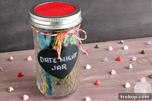 Heartfelt Handmade Valentines 13 date night jar