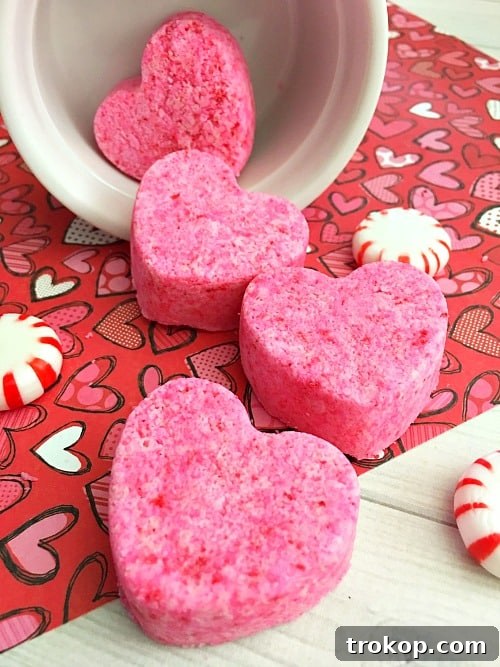 Heartfelt Handmade Valentines 14 diy heat bath bombs for handmade valentines day gifts
