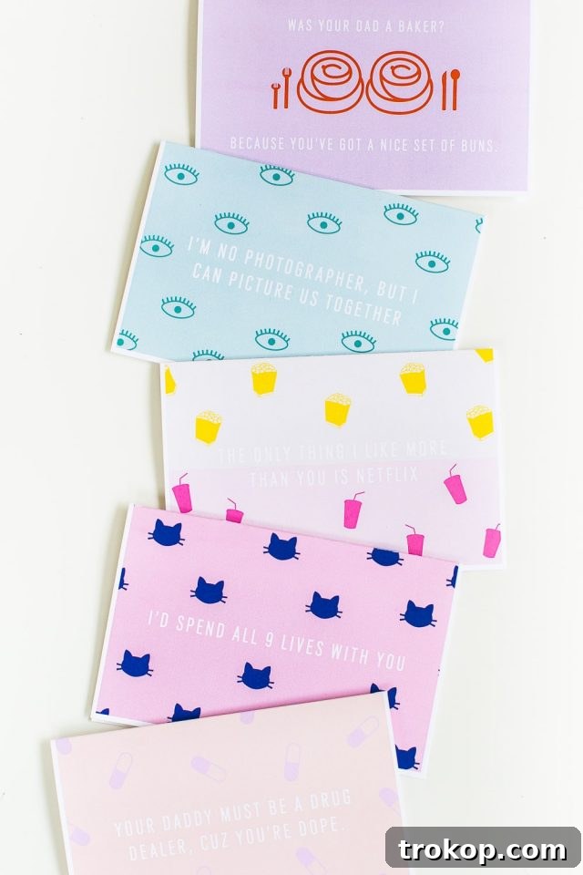 Heartfelt Handmade Valentines 22 DIY funny printable valentines cards - sugar and cloth