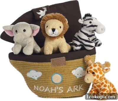 28 Heartfelt Baptism Gifts for a Special Blessing 12 Noah’s Ark Play Set for baptism gift ideas, a fun religious toy