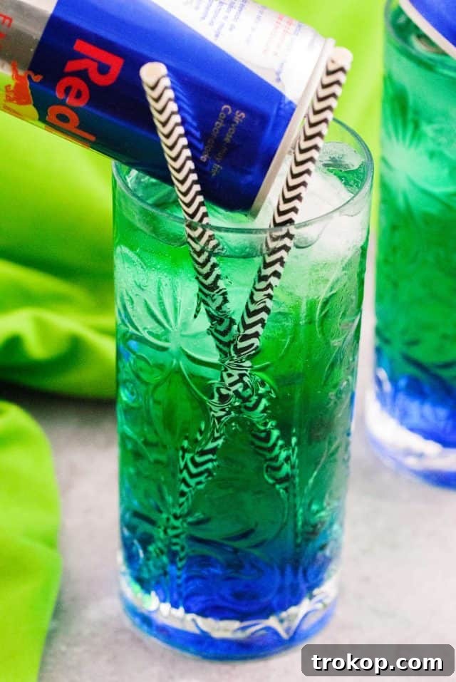 Irish Power Surge Cocktail Recipe 8 irish trashcan drink - single servings of the cocktail