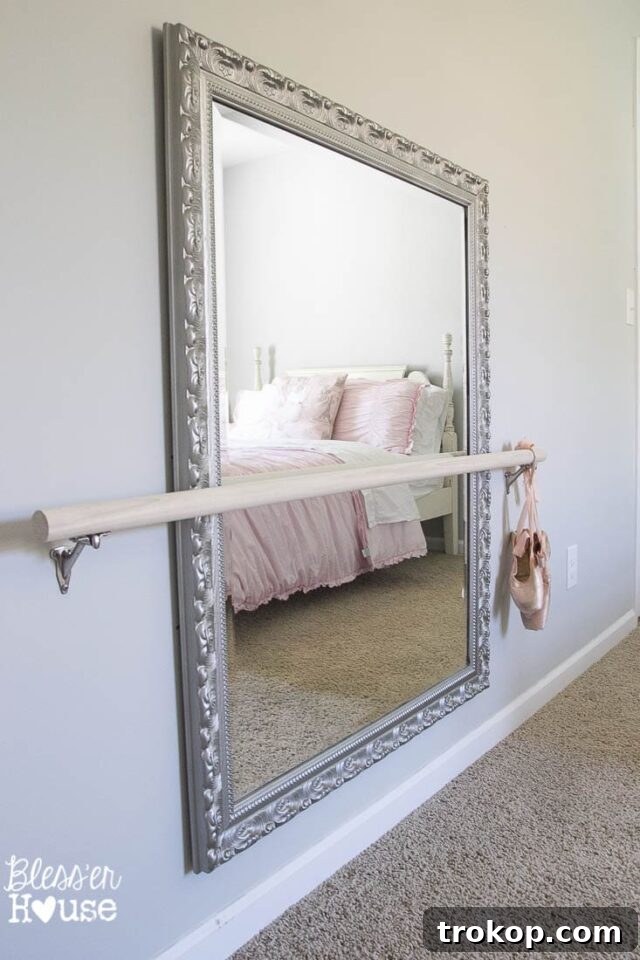 25 Dreamy Bedroom Ideas Little Girls Will Adore 15 Ballet Barre for little girls bedroom ideas