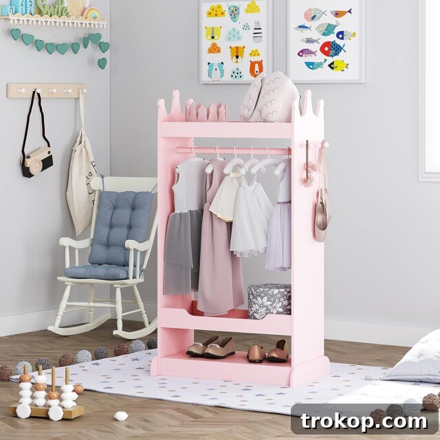 25 Dreamy Bedroom Ideas Little Girls Will Adore 24 Little Girls Dress Up Station for little girls room ideas