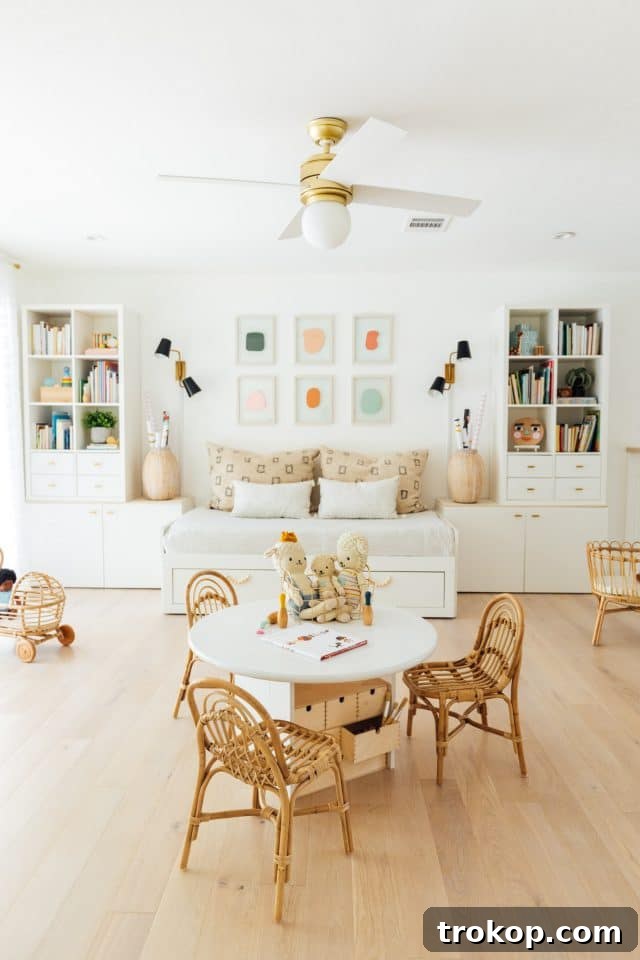25 Dreamy Bedroom Ideas Little Girls Will Adore 5 our kids playroom before and after