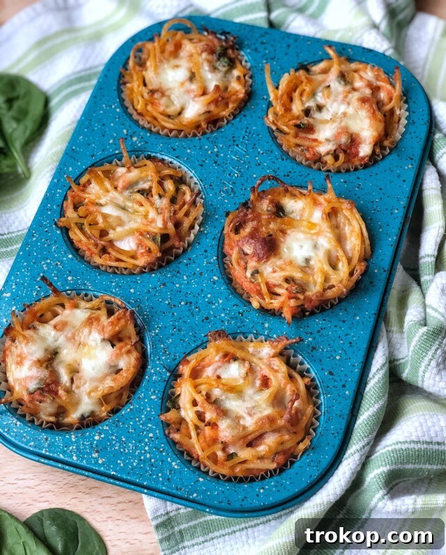 17 Brilliant Ways to Reinvent Leftover Spaghetti 14 Baked Spaghetti Cups (with Veggies!) for leftover spaghetti recipes