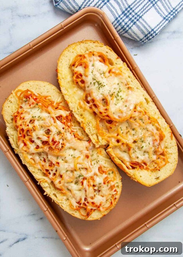 17 Brilliant Ways to Reinvent Leftover Spaghetti 8 Spaghetti Boats Recipe