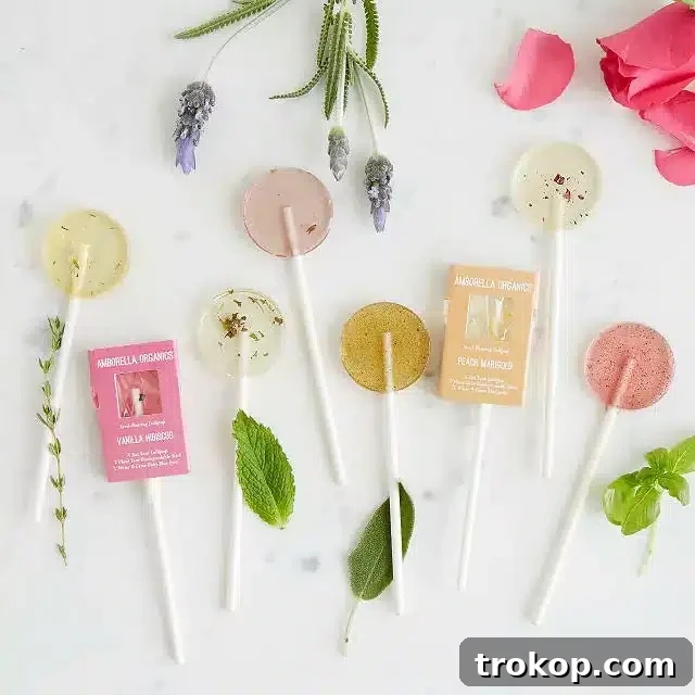 Blooming Lollipops, a unique and eco-friendly Easter gift idea.