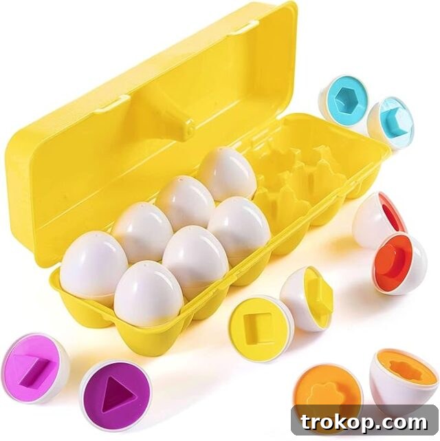 Find and Match Eggs, an educational and fun Easter gift for kids.
