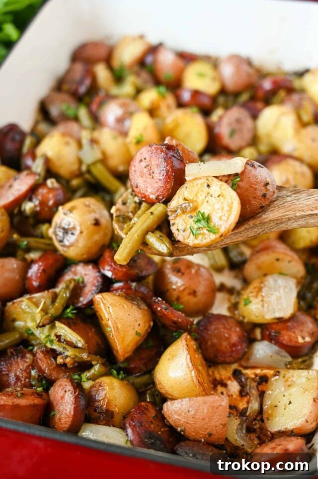 From Pantry to Plate: Easy Canned Green Bean Ideas 10 Sausage and Green Bean Potato Bake for best canned green beans recipe