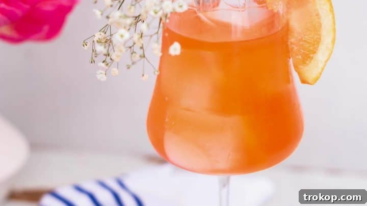 Aperol Spritz Cocktail: Elderflower Aperol Spritz Recipe