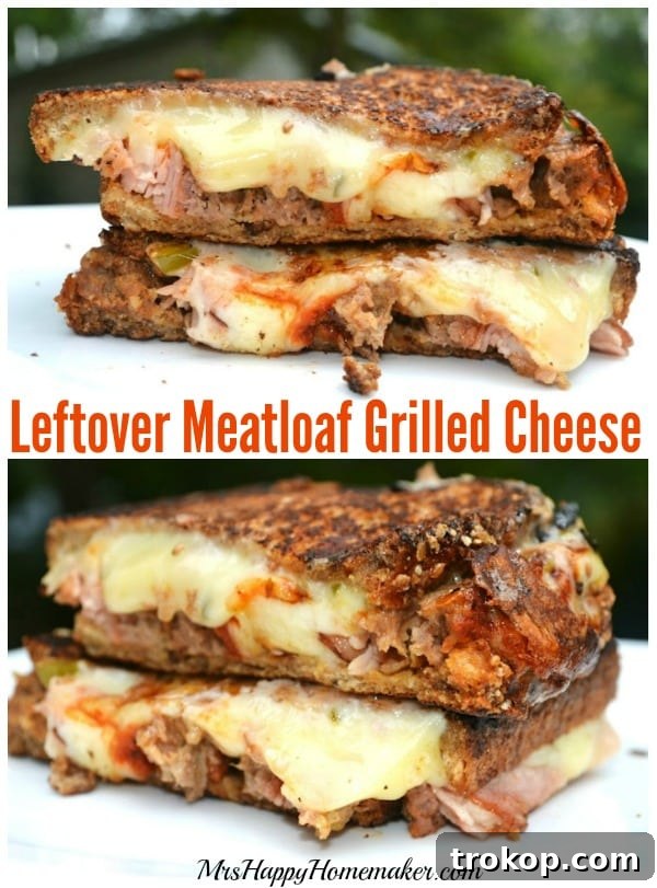 Meatloaf Grilled Cheese Sandwich