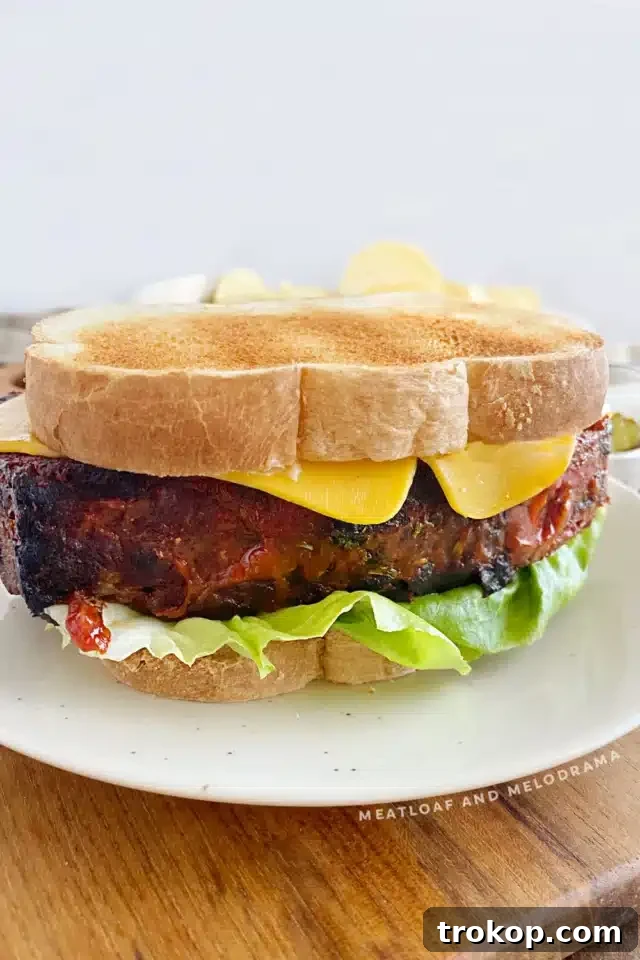 Leftover Meatloaf Sandwich