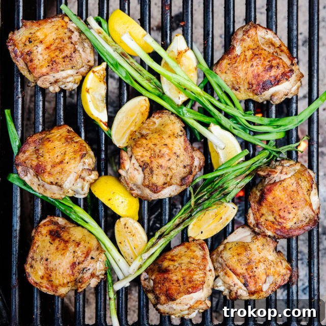 Zaatar and Lemon Grilled Chicken, a Mediterranean-inspired dish