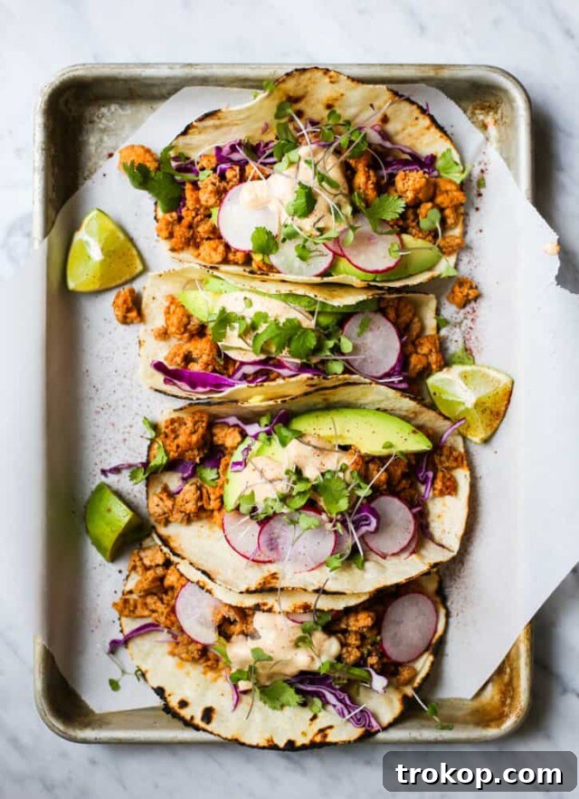 Chipotle Chicken Tacos with flavorful homemade sauce