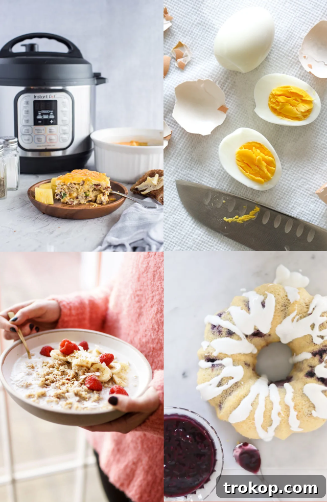 Best Instant Pot Breakfast Recipes - Quick and Easy Meals for Busy Mornings