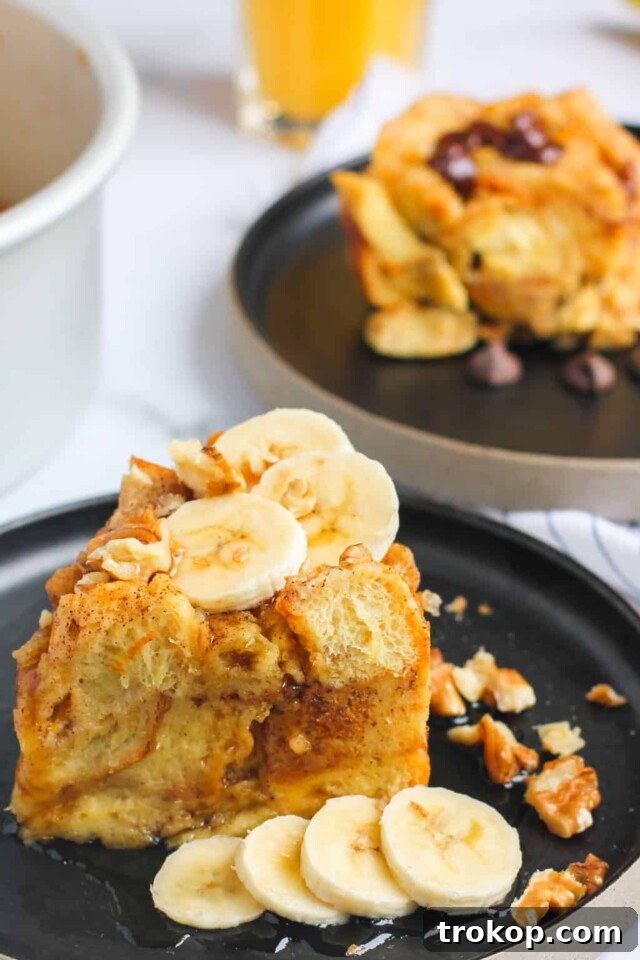 Instant Pot French Toast Bread Pudding - Sweet and Comforting