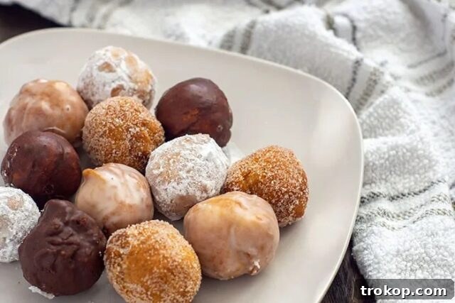 Easy Homemade Bisquick Doughnut Holes recipe