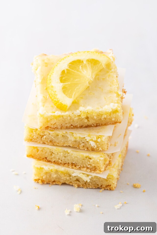 Zesty Bisquick Lemon Bars