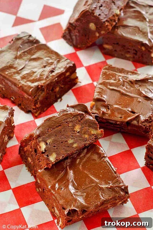 Rich Bisquick Brownies for a quick dessert