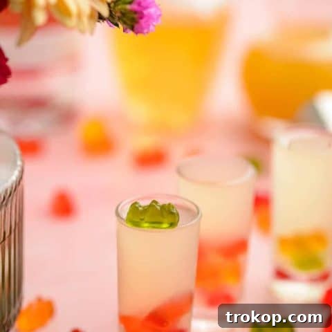The best glass of Gummy Bear Shots