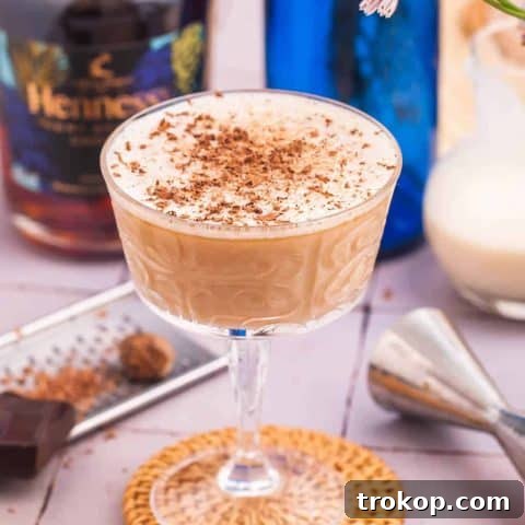 Best Brandy Alexander cocktail
