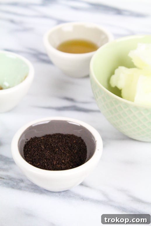 Spiced Coffee Sugar Polish 3 DIY Cinnamon Coffee Sugar Scrub - Ingredients for skin exfoliation