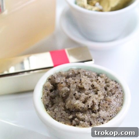 Homemade Cinnamon Coffee Sugar Scrub