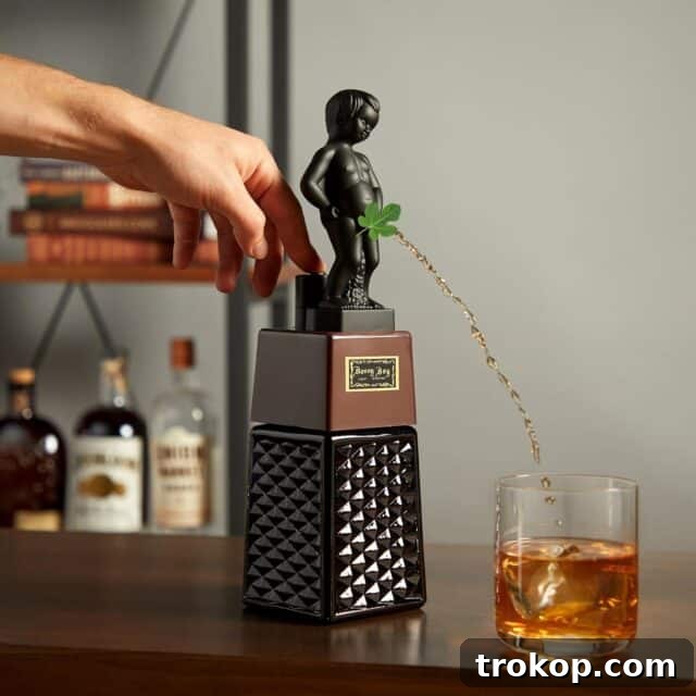 Make Dad Laugh Out Loud: Hilarious Father's Day Gift Ideas 45 True Bonny Boy Liquor Dispenser, Beverage Drink Dispenser, Wine, Whiskey and Alcohol Accessories for Home Bar, Funny Gifts for Men
