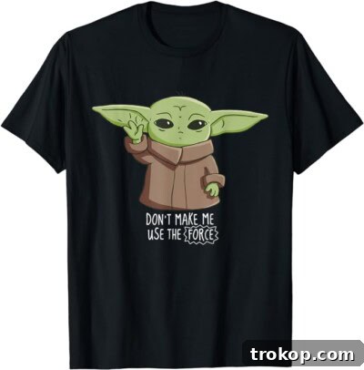 Make Dad Laugh Out Loud: Hilarious Father's Day Gift Ideas 8 Star Wars Shirt for Funny Father's Day Gifts, featuring a witty Yoda design.