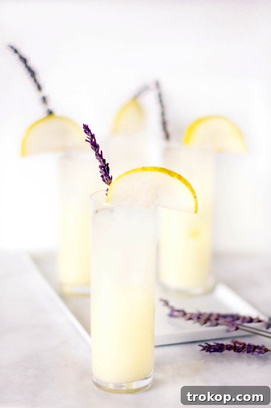 Feasting on Flowers: 19 Unique Recipes 11 Refreshing Vodka Pear Lavender Lemonade