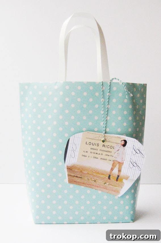 Paper Gift Bag Tutorial