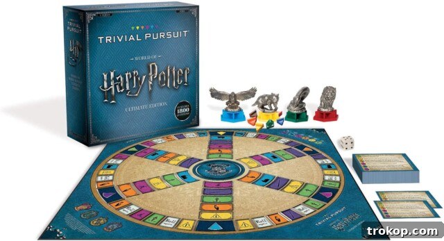Harry Potter Gifts Every Fan Will Adore 14 Trivial Pursuit World of Harry Potter Ultimate Edition for game night.