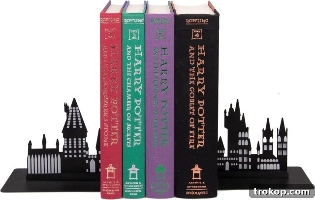 Harry Potter Gifts Every Fan Will Adore 21 Harry Potter Hogwarts Bookends to display your magical book collection.