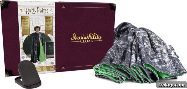 Harry Potter Gifts Every Fan Will Adore 25 WOW! PODS Harry Potter Invisibility Cloak Deluxe Version for magical illusions.