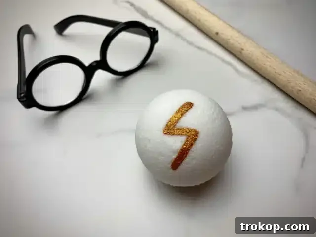 Harry Potter Gifts Every Fan Will Adore 36 Sorting House Bath Bomb revealing your Hogwarts house color.