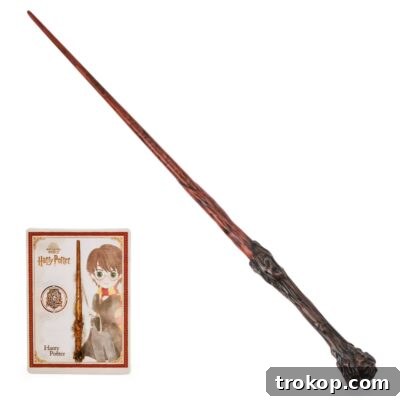 Harry Potter Gifts Every Fan Will Adore 37 Wizarding World Detailed Wand replica from Harry Potter, with spell card.