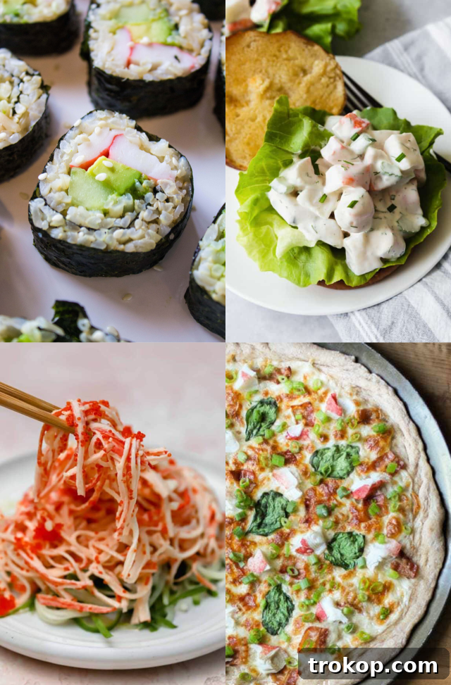 Surimi Sensations: 14 Creative Crab Stick Dishes 2 Delicious and versatile imitation crab meat recipes for easy meals
