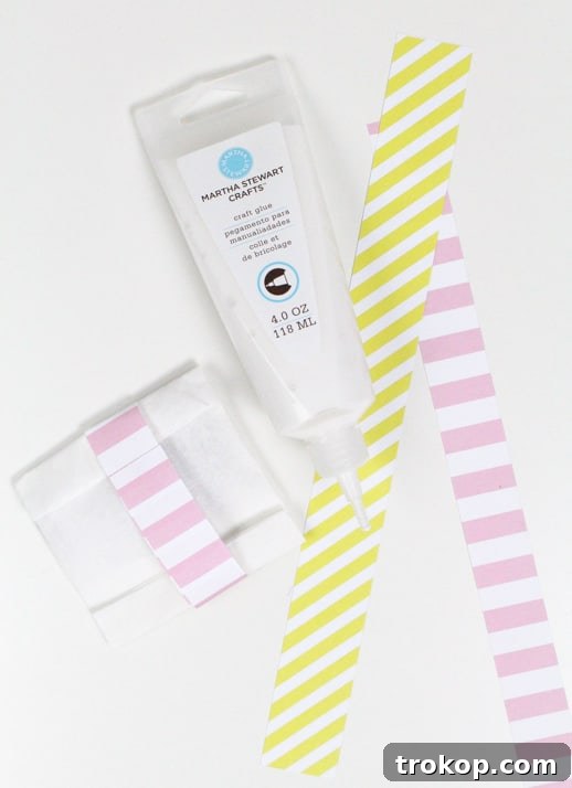 Mother's Day Spa Day: Homemade Bath Sachet Gift 6 Securing the Sides of the Sachet