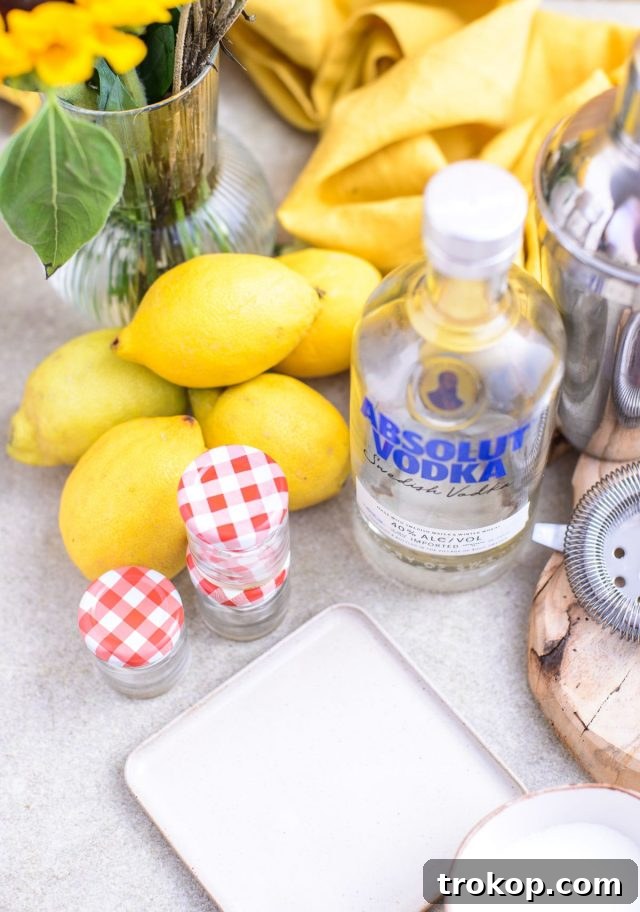 lemon drop shot ingredients