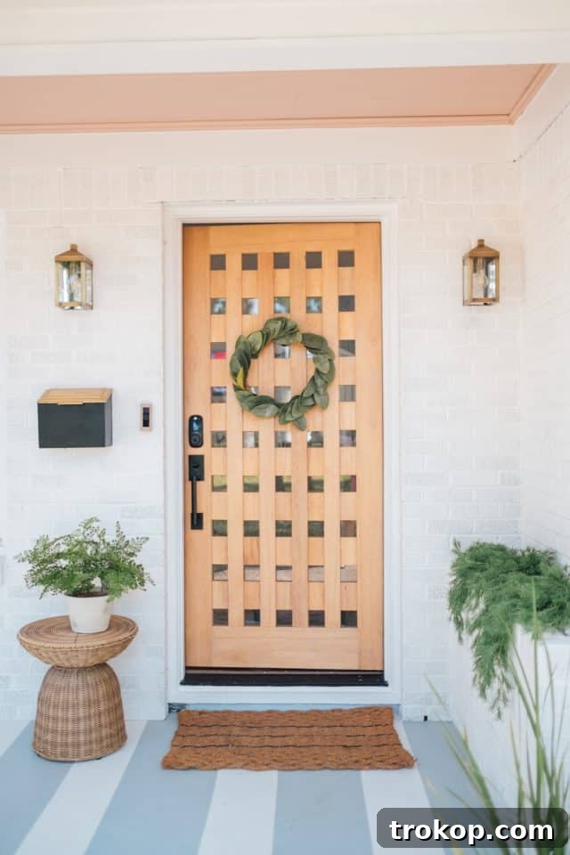Easy Porch Paint Job Instant Home Improvement 12 front porch makeover - photo of a painted porch by sugar & cloth