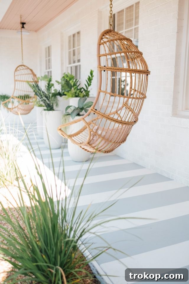 Easy Porch Paint Job Instant Home Improvement 5 front porch paint makeover by sugar & cloth