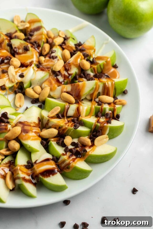 28 Ingenious and Effortless Marshmallow Treats 17 Apple Nachos for recipes with marshmallows