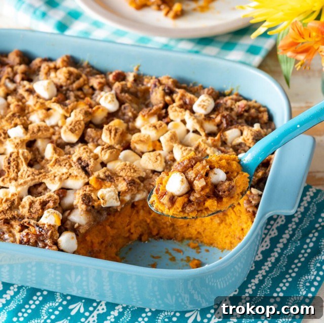 28 Ingenious and Effortless Marshmallow Treats 18 Sweet Potato Casserole Recipe for recipes with marshmallows