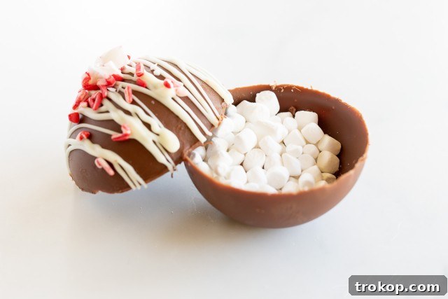 28 Ingenious and Effortless Marshmallow Treats 29 Peppermint Hot Chocolate Bombs for recipes with marshmallows