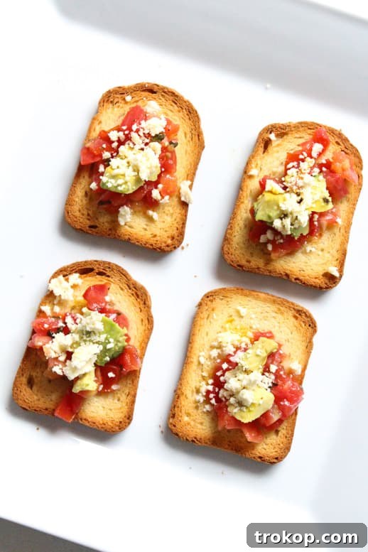Perfect 5 Minute Bruschetta 5 Delicious and easy 5-minute bruschetta with fresh ingredients