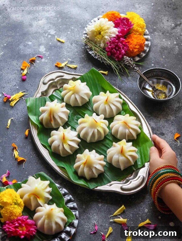 Ukadiche Modak Recipe, delicate steamed dumplings.