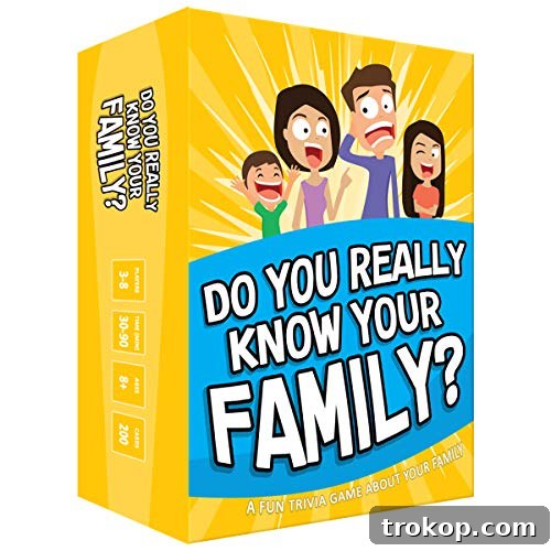 Do You Really Know Your Family? A Fun Family Game Filled with Conversation Starters and Challenges - Great for Kids, Teens and Adults Do You Really Know Your Family? A Fun Family Game Filled with Conversation Starters and Challenges - Great for Kids, Teens and Adults