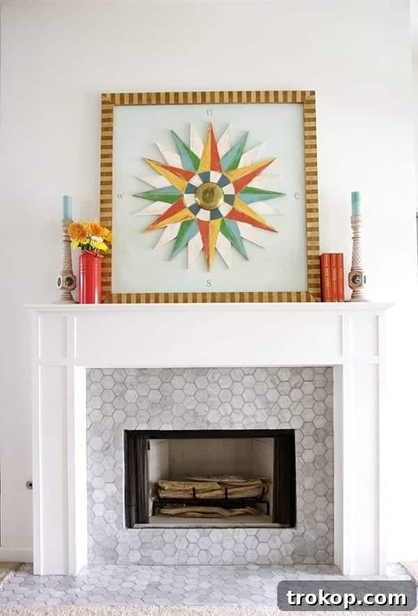 Classic Mantel Makeover