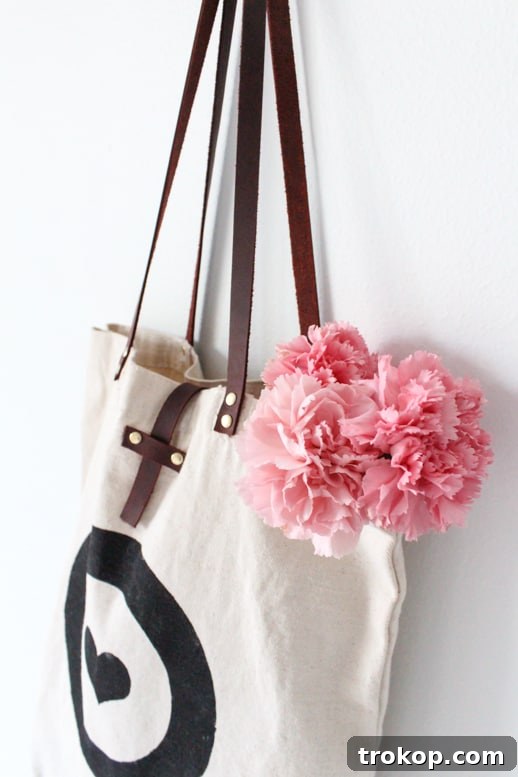 DIY Revamp Any Bag with Leather Straps - Sugar & Cloth - Houston Bloggers - DIY Accessory