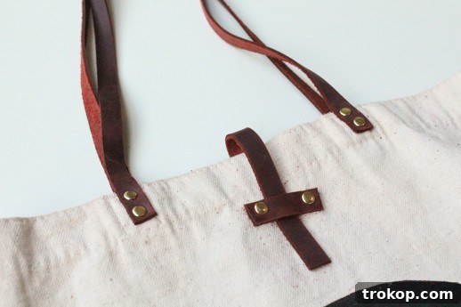DIY Revamp Any Bag with Leather Straps - Sugar & Cloth - Houston Bloggers - DIY Accessory